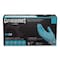 Gloveworks By Ammex Disposable Gloves, Industrial Grade, 5 mil Palm, Nitrile, Powder-Free, L, 1000 PK, Blue INPF46100 - alternate 6